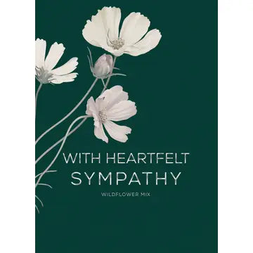 With Heartfelt Sympathy Wildflower - Bentley Seed Co.