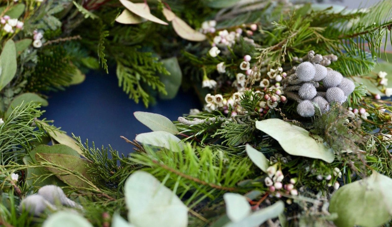 Evergreen + Eucalyptus Wreath