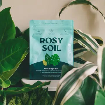 4qt Potting Soil Mix, Indoor, Houseplant & Herbs - Rosy Soil