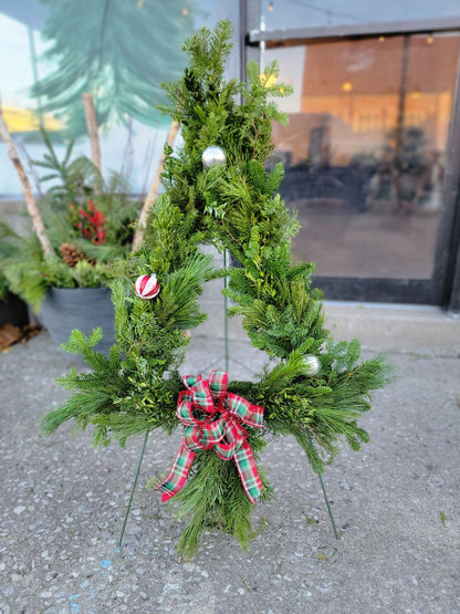 Christmas Tree Wreath